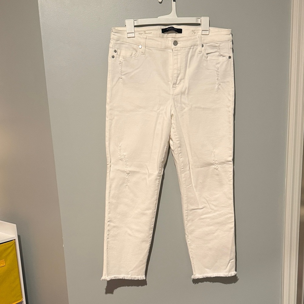 Liverpool Women's Ankle Jeans in White